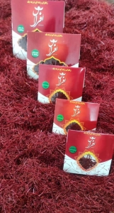 زعفران یک مثقالی افراس بسته 100 عددی